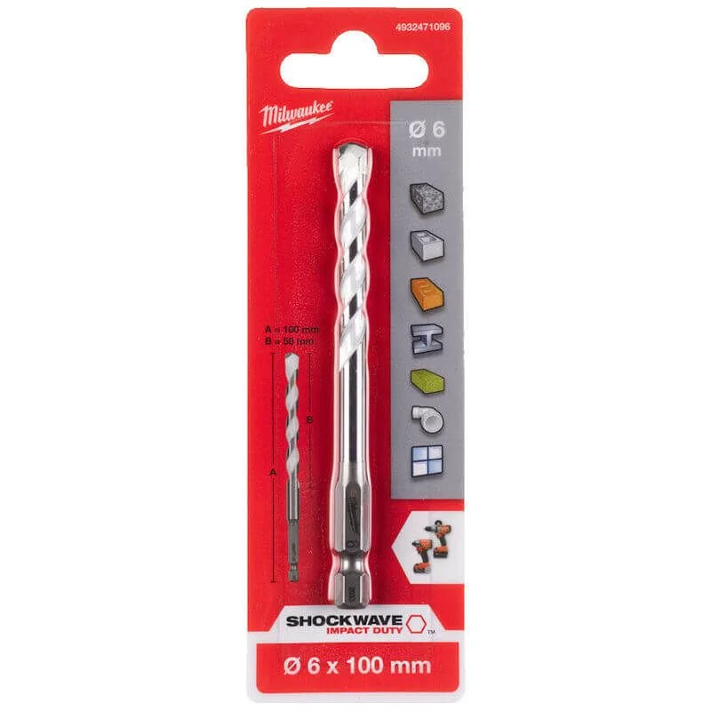 MILAUKEE MULTI-BURGIJA 6.0 mm